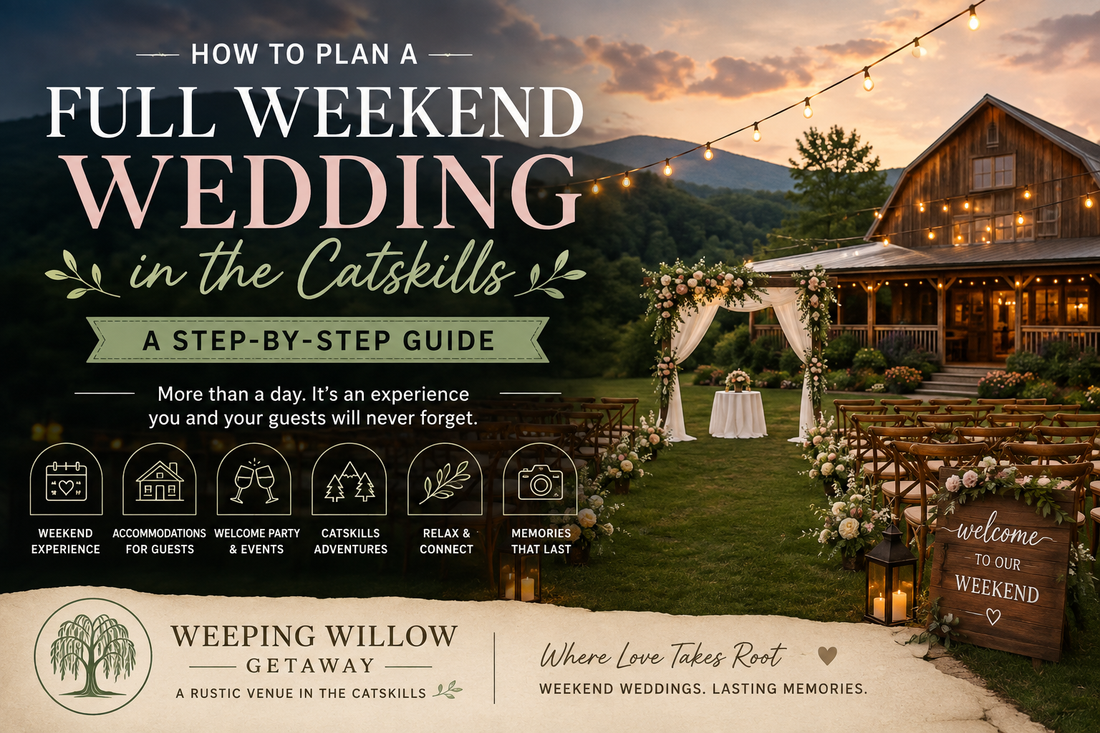 Plan a Full Weekend Wedding in the Catskills